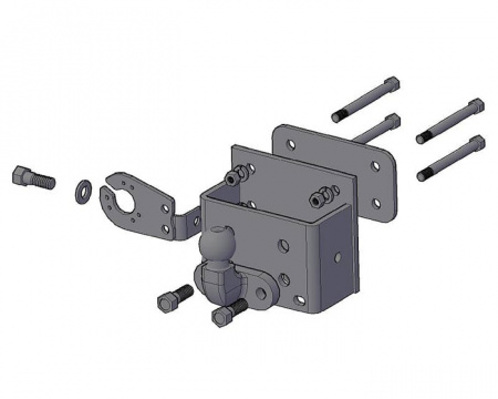 Фаркоп Toyota Hilux с 2008 по 04.2015 г.в. 7860