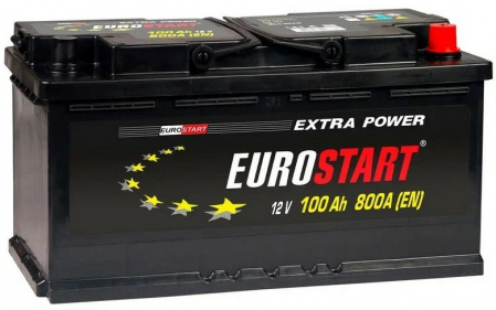 Аккумулятор  EUROSTART Extra Power  6ст-100  о.п.