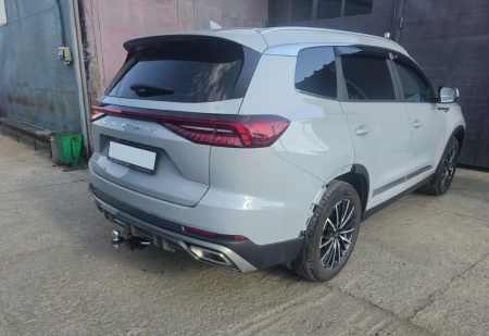 Фаркоп Chery Tiggo 8 Pro Max (рейст) 2023- ,,, Tenet T8 c 2025 -...квадрат  (Уникар) 06420Е
