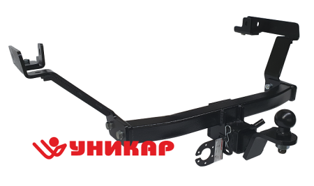 Фаркоп Toyota Probox, Toyota Succeed 2002-2014  квадрат  (Уникар) 22169E