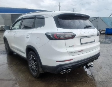 Фаркоп Chery Tiggo 8 Pro Max 2021- г.в.квадрат  (Уникар) 27273A