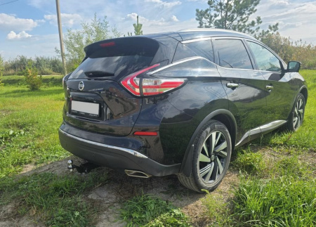Фаркоп Nissan Murano Z52 3пок.  2014-2024  квад Уникар 17687Е