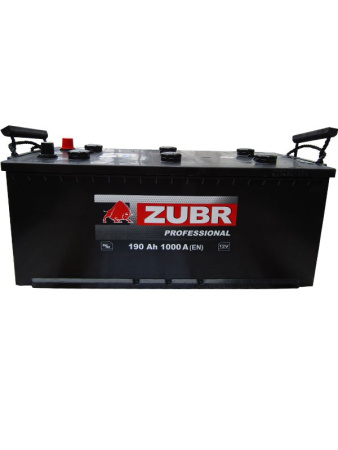 Аккумулятор ZUBR Professional 6ст-190 Ач  о.п.