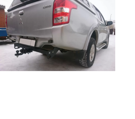Фаркоп Mitsubishi L 200 IV, V поколение  2006-2019 квадрат  Уникар 16136E