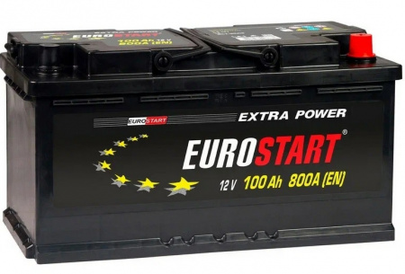 Аккумулятор  EUROSTART Extra Power  6ст-120  п.п.