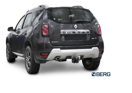 Фаркоп Renault Duster 2010-, Renault Kaptur 2016-  Nissan Terrano 2014-, шар Е,Berg F.4711.002