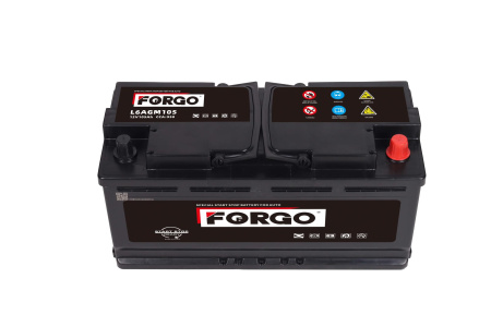 Аккумулятор FORGO AGM 6ст-105 Ач о.п.  L6AGM105