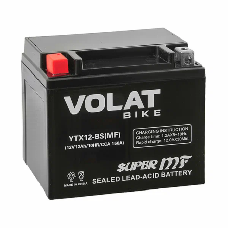VOLAT 12Ач YTX12-BS (MF)