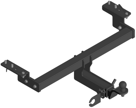 Фаркоп Haval H3 2024-... квадрат  (Уникар) 10512Е