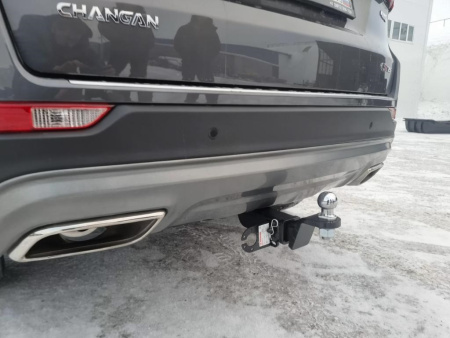 Фаркоп Changan CS75 2015-2020 г квадрат Уникар 12205Е
