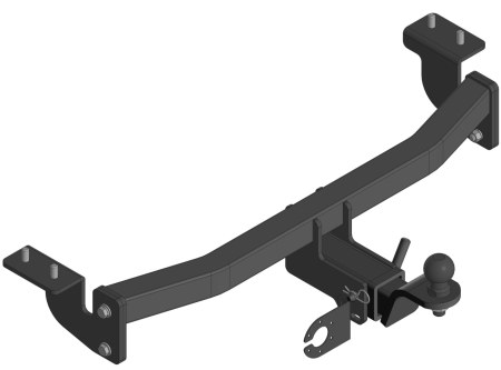 Фаркоп Toyota Prius Alpha I пок. дорест. 2011-2014 квадрат Уникар 22142А