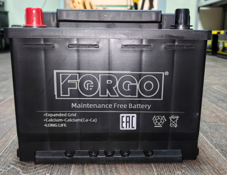 Аккумулятор FORGO 6ст-60 Ач п.п. 56020MF