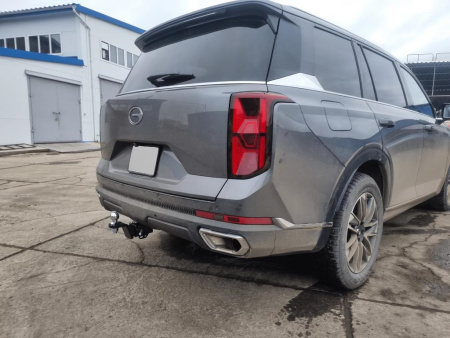 Фаркоп GAC GS8 II пок 2023-...  Кроме GAC Gs8 TRAVELLER квад Уникар 19250F