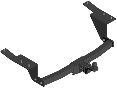 Фаркоп Nissan Patrol VI Y62  2014-2019  квад Уникар 17234Е