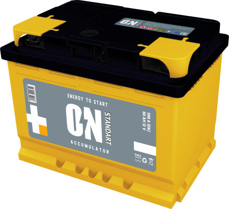 Аккумулятор ON 6СТ-60 Ач, п.п.