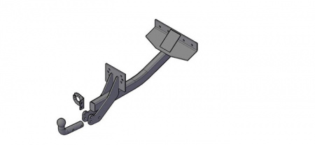 Фаркоп УАЗ3163 (патриот) с 10.2014 (рейстал  m=1500 кг,тип шара- сьемн 3163.01.С