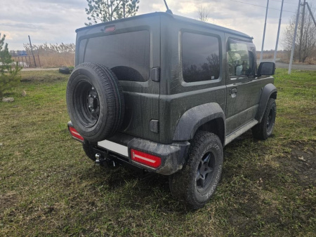 Фаркоп Suzuki Jimny IV пок с 2018-... квадрат  (Уникар) 20763Е