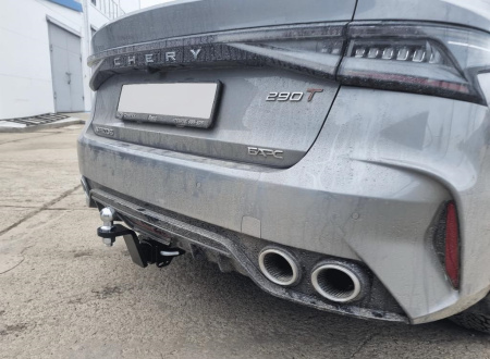 Фаркоп Chery Arrizo 8 2022-...квадрат  (Уникар) 06412Е