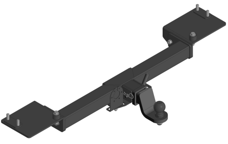 Фаркоп Toyota Land Cruiser 105 1998-2007 квадрат  (Уникар) 22096А