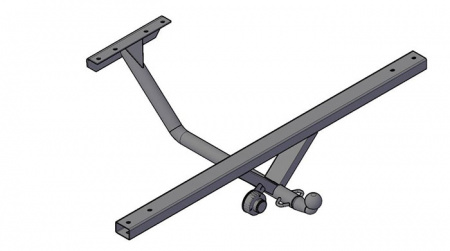 Фаркоп ВАЗ 2121, 21213, 21214, 2131 m=930 кг,тип шара-вварной 2121.01