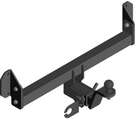 Фаркоп BMW X3 (F25) II пок 2010-2017  квад. Уникар  16078F