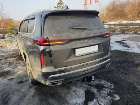 Фаркоп EXEED VX  c 2024 квадрат  (Уникар) 06415Е