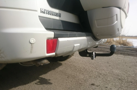 Фаркоп Mitsubishi Pajero 3, 4 с 2000-...  Уникар 16135A