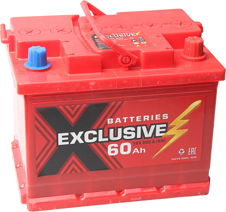 Аккумулятор Exclusive 6ст-60 Ач, о.п.
