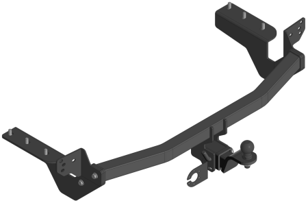 Фаркоп Toyota RAV4 IV пок. 2012-2019 квадрат (Уникар) 12203E