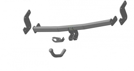 Фаркоп Hyndai Solaris седан с 2017 г.в.Kia Rio седан с 2017г.в. m=1200,тип шара-сьем 7242