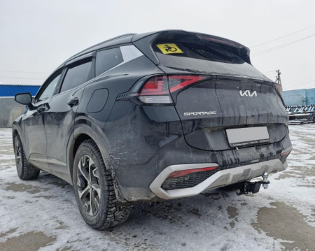 Фаркоп Hyundai Tucson IV пок.2020-...,KIA Sportage V пок. 2021-... квадр. Уникар 12204E