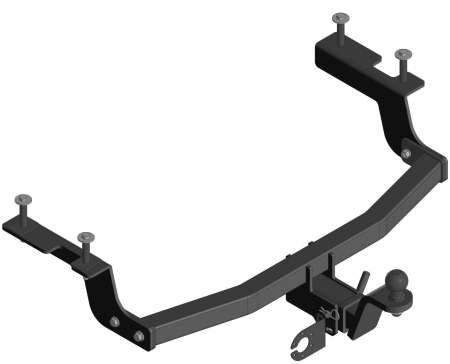 Фаркоп Ford EcoSport 4WD 2014-2019 квадрат Уникар 11171А