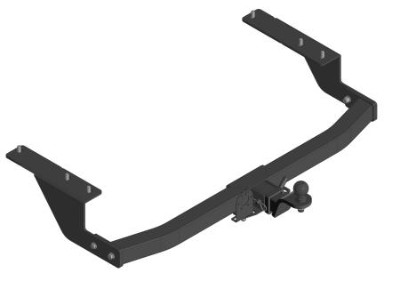 Фаркоп Toyota Highlander XU 70 IV пок. 2019-... квадрат Уникар 22813Е