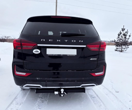 Фаркоп KGM (Mobility) Rexton c 2023 г.-  квадрат Уникар 21788Е