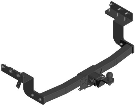 Фаркоп Mitsubishi Delica D5 I пок. рест. Urban Gear 2018-...  (квадрат)-  Уникар 16219F