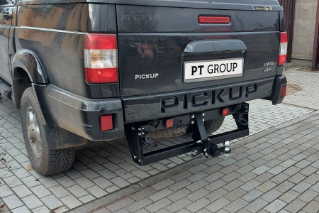 Фаркоп УАЗ пикап 2008- / УАЗ Профи 2017-  ПТ Групп