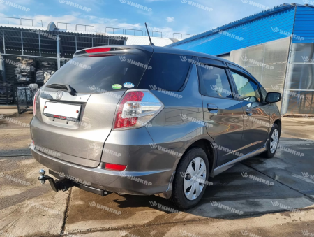 Фаркоп Honda Fit Shuttle I покол. 2011-2013 квадрат  (Уникар) 18238А