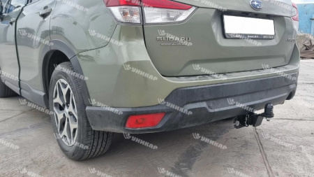 Фаркоп Subaru Forester V пок 2018-... квадрат Уникар 19253Е Фаркоп Subaru Forester V пок 2018-... квадрат Уникар 19253Е