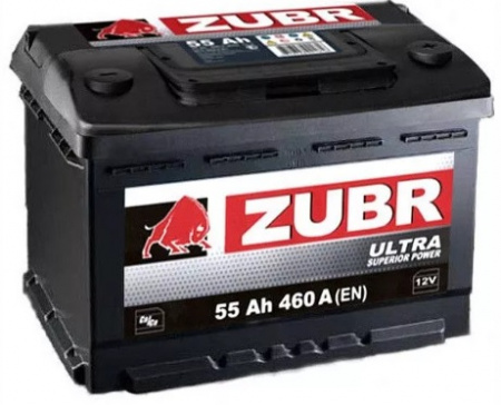Аккумулятор ZUBR ULTRA 6ст-55 Ач  п.п. Аккумулятор ZUBR ULTRA 6ст-55 Ач  п.п.
