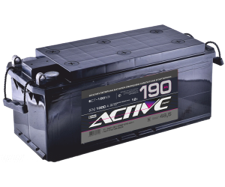 Аккумулятор ACTIVE FROST 6ст-190 Ач, п.п болт