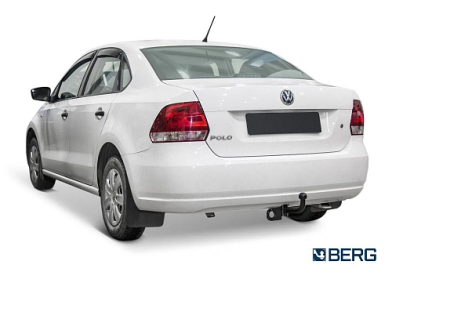 Фаркоп Skoda Rapid I, II л/б 2013-20,Volkswagen Polo Vседан 2010-20/Polo 6п.л/б 20- шар A F.5112.001