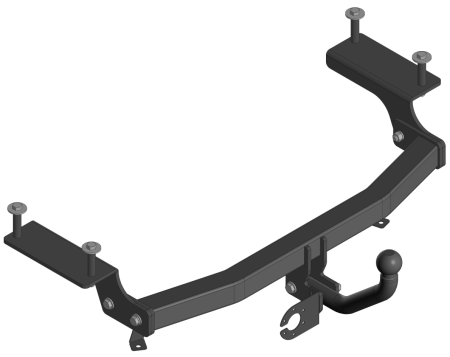 Фаркоп Honda Stream II покол. 2006-2014  (Уникар) 19246А