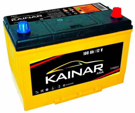 Аккумулятор KAINAR Asia 6ст-100 Ач, о.п.
