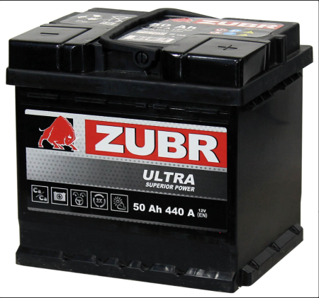 Аккумулятор ZUBR ULTRA  6ст-50 Ач, о.п. 207*175*190 Аккумулятор ZUBR ULTRA  6ст-50 Ач, о.п. 207*175*190