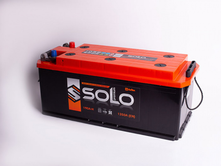 Аккумулятор SOLO 6ст-190 Ач, п.п
