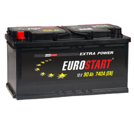 Аккумулятор  EUROSTART Extra Power  6ст-90  п.п.