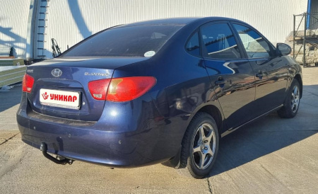 Фаркоп Hyundai Elantra IV пок 2006-2012 (Уникар) 12191А