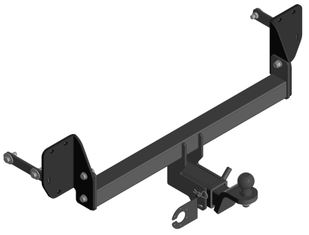 Фаркоп ZEEKR X 2023-...  квад Уникар 17232Е