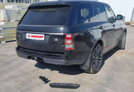 Фаркоп Land Rover Range Rover IV пок.2012-2022 квадрат (Уникар) 18243Е